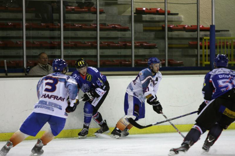 Photo hockey match Compiègne - Clermont-Ferrand