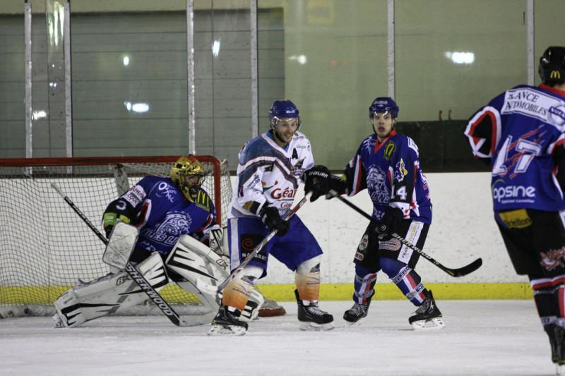 Photo hockey match Compiègne - Clermont-Ferrand