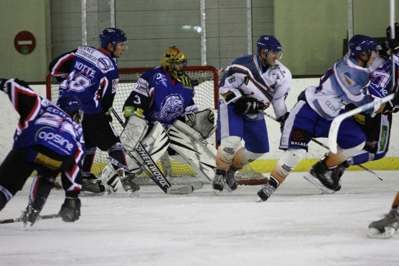 Photo hockey match Compiègne - Clermont-Ferrand