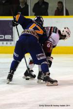 Photo hockey match Dijon  - Briançon  le 15/01/2011
