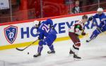 Photo hockey match France - Lettonie le 11/11/2017