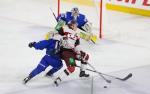 Photo hockey match France - Lettonie le 11/11/2017