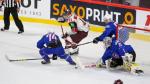 Photo hockey match France - Lettonie le 11/11/2017