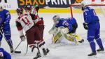 Photo hockey match France - Lettonie le 11/11/2017