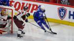Photo hockey match France - Lettonie le 11/11/2017