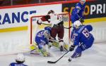 Photo hockey match France - Lettonie le 11/11/2017