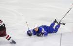Photo hockey match France - Lettonie le 11/11/2017