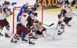 Photo hockey match France - Lettonie le 11/11/2017