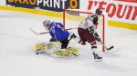 Photo hockey match France - Lettonie le 11/11/2017