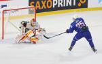 Photo hockey match France - Lettonie le 11/11/2017