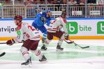 Photo hockey match Italy - Lettonie le 26/08/2021