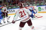 Photo hockey match Italy - Lettonie le 26/08/2021