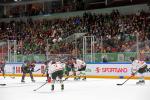 Photo hockey match Lettonie - Hungary le 27/08/2021