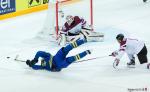 Photo hockey match Lettonie - Sweden le 04/05/2015