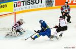 Photo hockey match Lettonie - Sweden le 04/05/2015