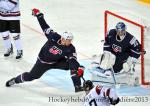 Photo hockey match Lettonie - United States of America le 05/05/2013