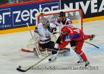 Photo hockey match Russia - Lettonie le 04/05/2013