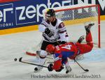 Photo hockey match Russia - Lettonie le 04/05/2013