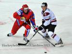 Photo hockey match Russia - Lettonie le 04/05/2013