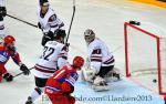 Photo hockey match Russia - Lettonie le 04/05/2013