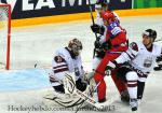 Photo hockey match Russia - Lettonie le 04/05/2013