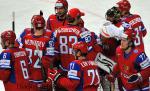 Photo hockey match Russia - Lettonie le 04/05/2013