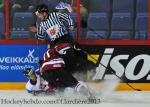 Photo hockey match Slovakia - Lettonie le 09/05/2013