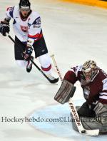 Photo hockey match Slovakia - Lettonie le 09/05/2013