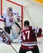 Photo hockey match Slovakia - Lettonie le 09/05/2013