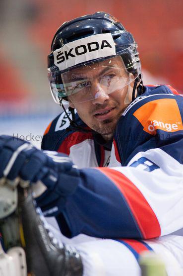 Photo hockey reportage Šatan coule la France à Grenoble