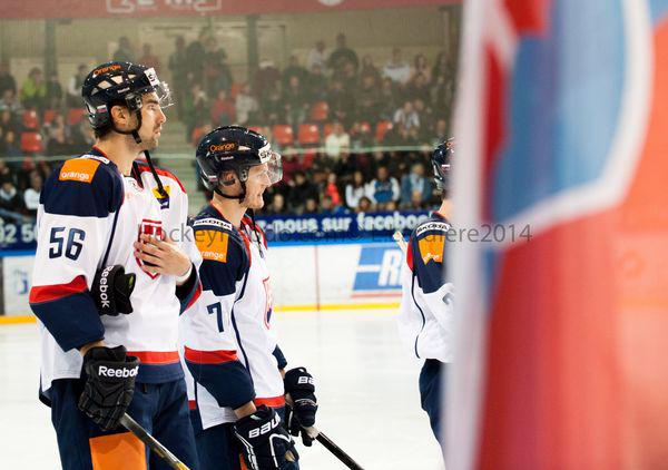 Photo hockey reportage Šatan coule la France à Grenoble