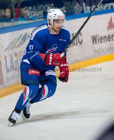 Photo hockey reportage Šatan coule la France à Grenoble
