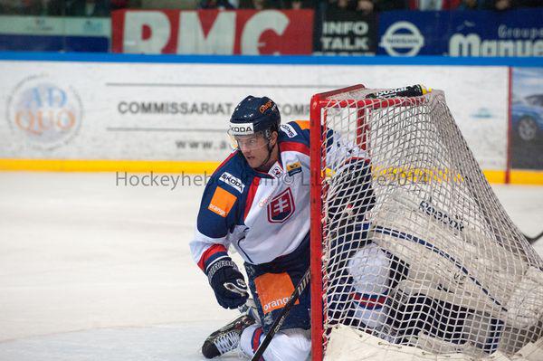 Photo hockey reportage Šatan coule la France à Grenoble