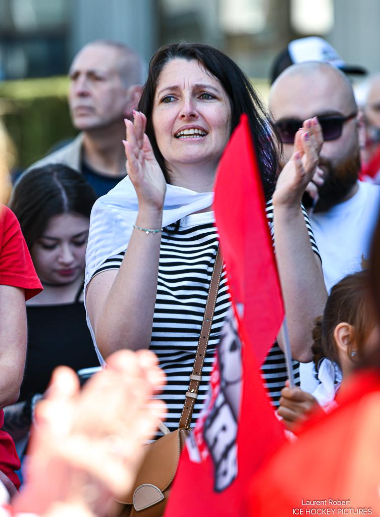 Photo hockey reportage Bordeaux fête ses HEROS !