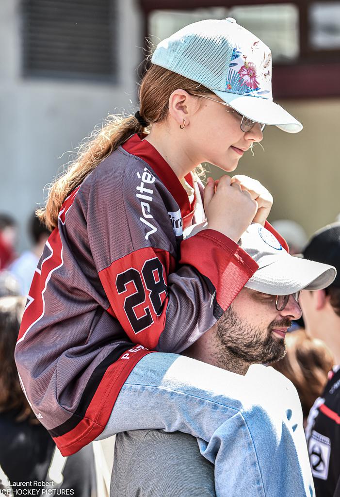 Photo hockey reportage Bordeaux fête ses HEROS !