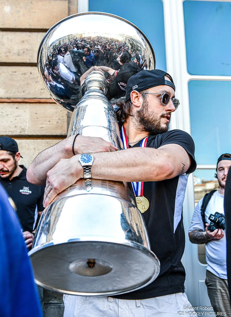 Photo hockey reportage Bordeaux fête ses HEROS !