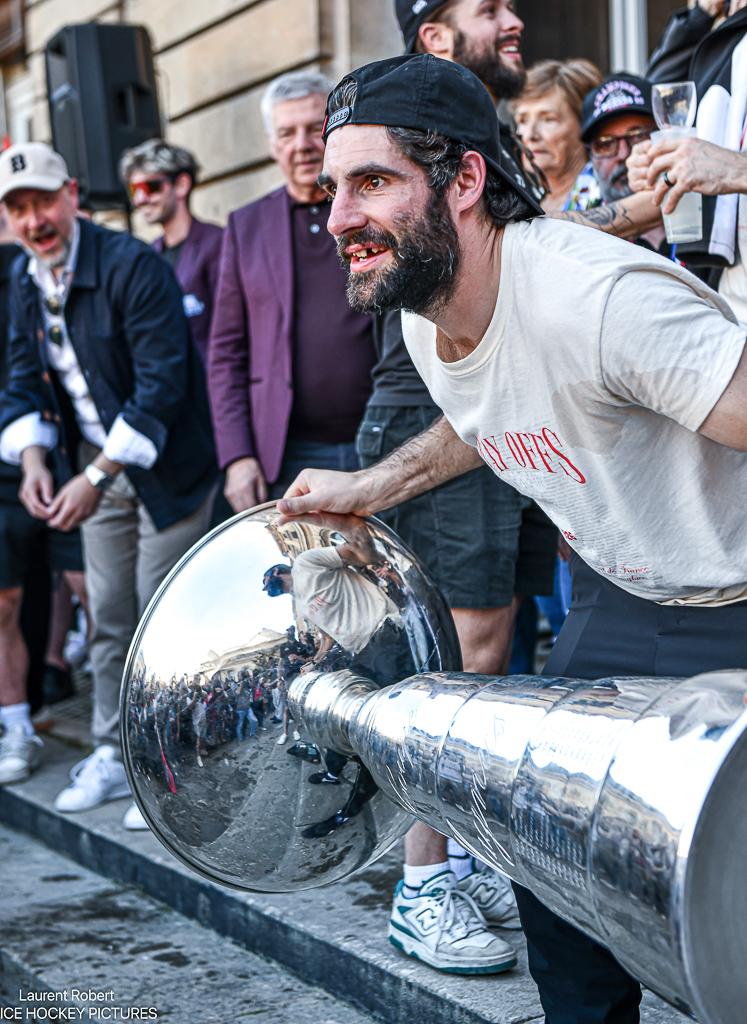 Photo hockey reportage Bordeaux fête ses HEROS !