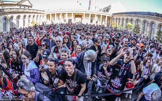 Photo hockey reportage Bordeaux fête ses HEROS !