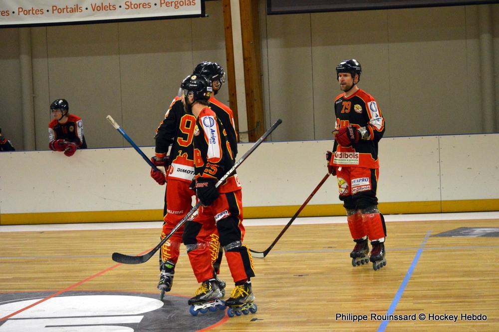 Photo hockey reportage CDF Roller : L'exploit n'était pas loin