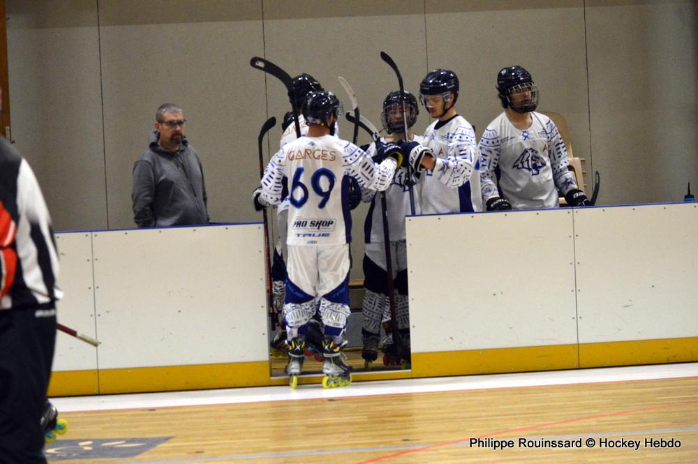 Photo hockey reportage CDF Roller : L'exploit n'était pas loin
