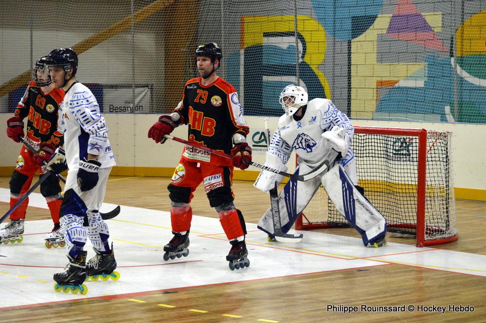 Photo hockey reportage CDF Roller : L'exploit n'était pas loin