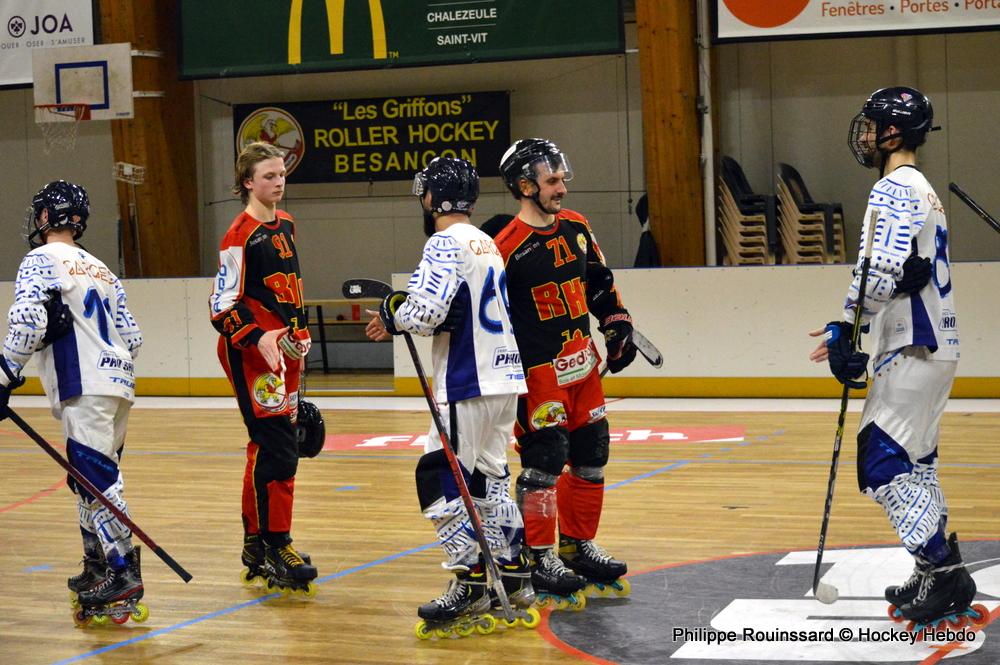 Photo hockey reportage CDF Roller : L'exploit n'était pas loin