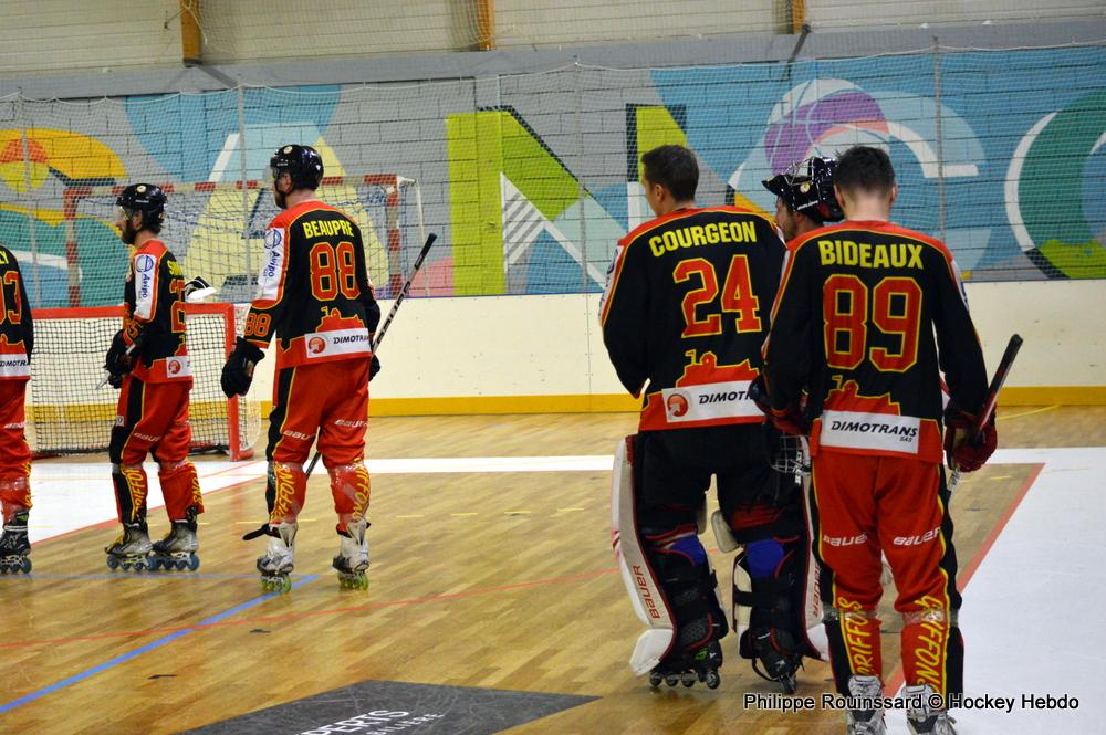 Photo hockey reportage CDF Roller : L'exploit n'était pas loin