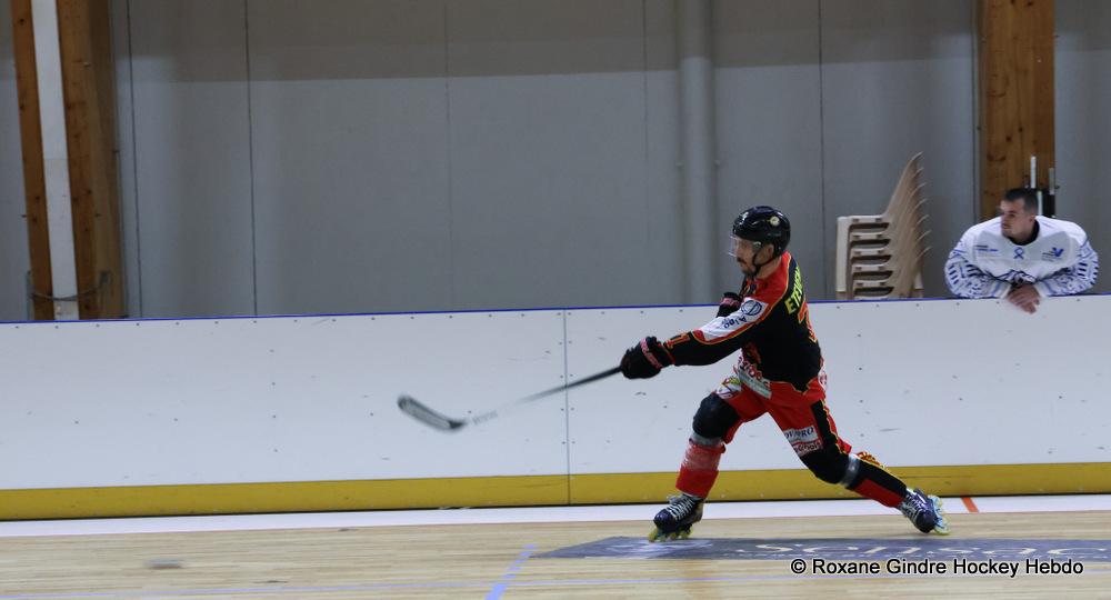 Photo hockey reportage CDF Roller : L'exploit n'était pas loin