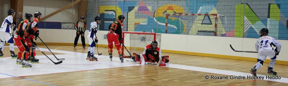 Photo hockey reportage CDF Roller : L'exploit n'était pas loin