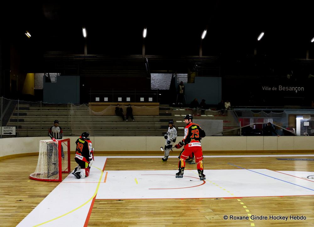 Photo hockey reportage CDF Roller : L'exploit n'était pas loin