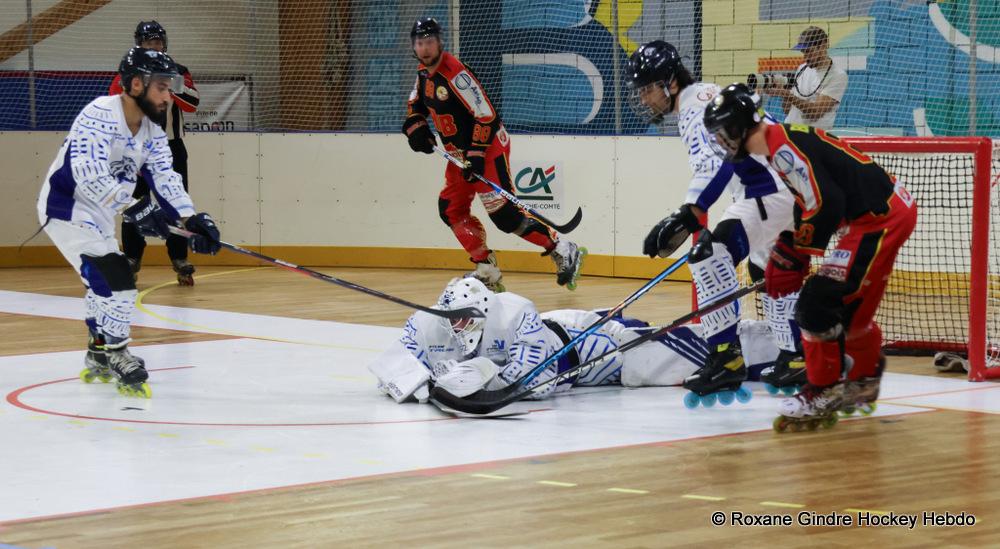 Photo hockey reportage CDF Roller : L'exploit n'était pas loin