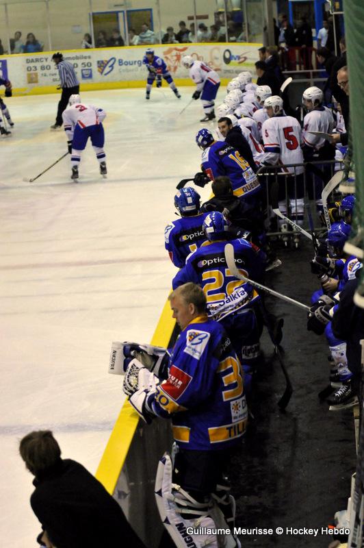 Photo hockey reportage CDL - La rentrée sur la glace dijonnaise.