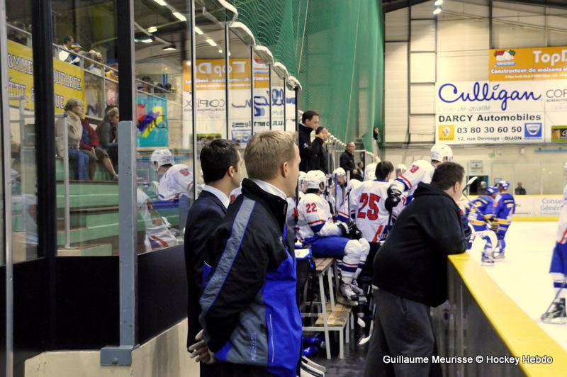 Photo hockey reportage CDL - La rentrée sur la glace dijonnaise.