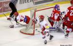Photo hockey reportage CM U20 : Le Bélarus en argent